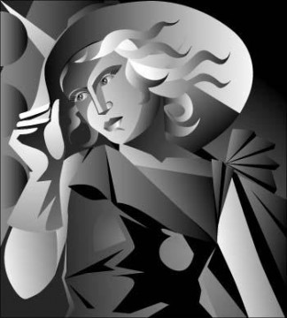 Tamara de Lempicka Werke - nicht identifizierte zeitgenössische Tamara de Lempicka